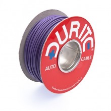 Wire 17 amps: 28/0.30mm Purple (per metre)