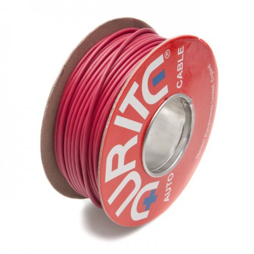 Wire 17 amps: 28/0.30mm Red (per metre) image #1