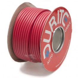 Wire 35 amps: 65/0.30mm Red (per metre)