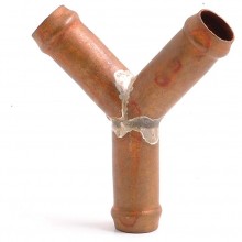 Y-Piece 5/8in pipe