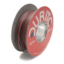 Wire 14/0.30mm, 8amp, Brown/Red. Sold per Metre