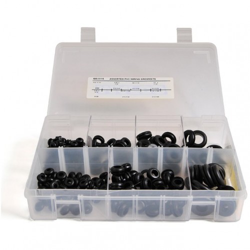Box of Assorted Wiring Grommets PVC image #1