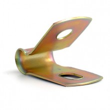 Brass Cable Clip 5.00mm (3.2mm Fixing Hole) Pk 25