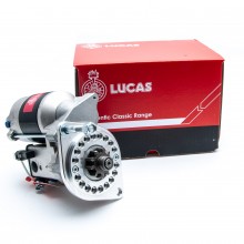 Lucas Sarter Motor for Austin Healey 100 & 3000, 10 toothed gear, with multi drilled plate