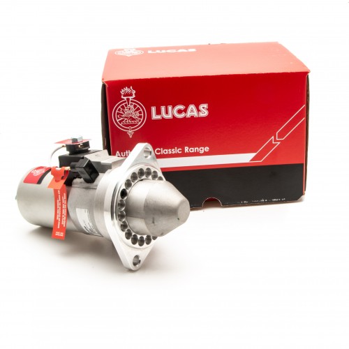 Lucas slimline Starter, Mini, Lotus Elan S4, with MDP, replace 4.5" inertia types with 9 tooth gear