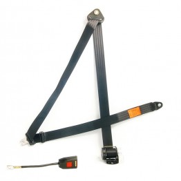 Inertia Reel Seat Belt - 4 Point Mounting - Long Stalk