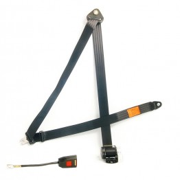 Inertia Reel Seat Belt - 3 Point Mounting - Short Stalk