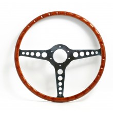 Jaguar 'E' Type 16 in Wood Rim Steering Wheel