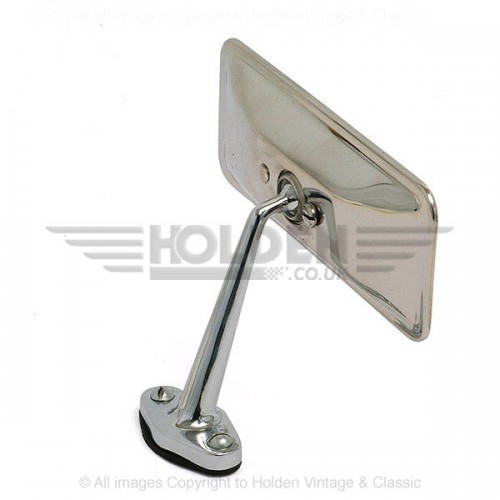 Classic or Vintage Car Adjustable Interior Mirror with Chrome Back