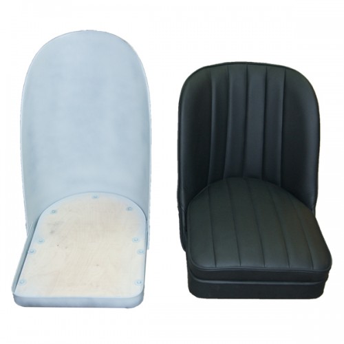 Sports Bucket Seat in black leather