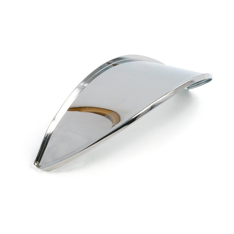 7 in Headlamp Visor Stainless Steel Single