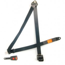 Inertia Reel Seat Belt - 4 Point Mounting - Short Stalk