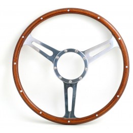 Derrington Slot 16in Wood Rim Steering Wheel