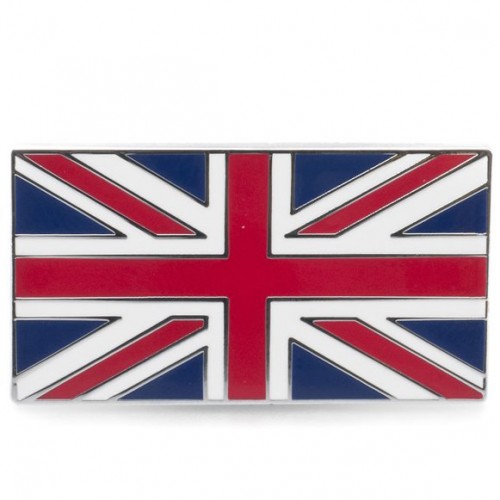 Union Jack Enamelled Adhesive Badge image #1