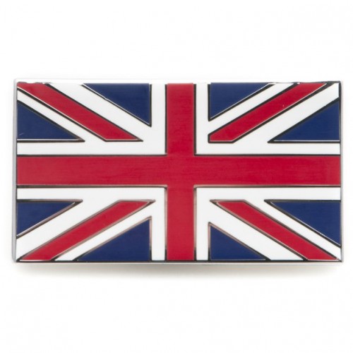 Union Jack Enamelled Adhesive Badge image #1