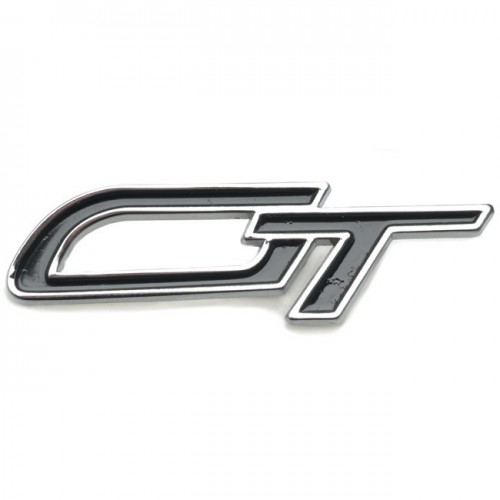 GT Badge - Chrome and Black image #1