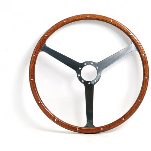 Aston Martin DB4/5/6 16in Steering Wheel - Black Spokes image #1