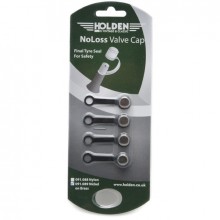 No Loss Valve Caps - Nylon. Supplied in a set of four