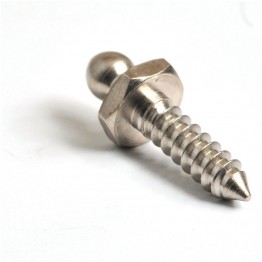 Stud - Woodscrew Type - No Shoulder