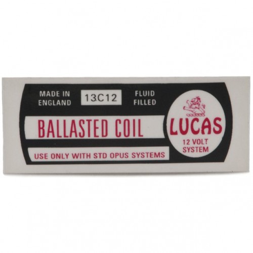 Ballast Coil Decal image #1