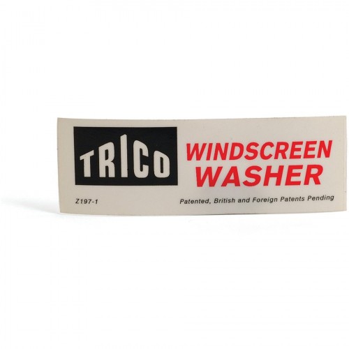 'Trico Windscreen Washer' Sticker image #1