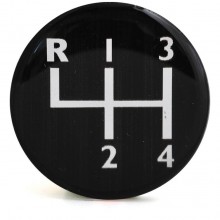 Decal for Gear Knobs 4 Speed