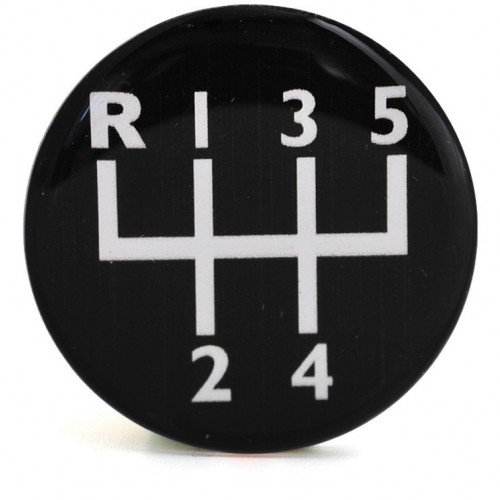 Decal for Gear Knobs 5 Speed image #1