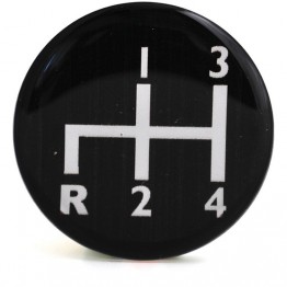 Decal for Gear Knobs 4 Speed