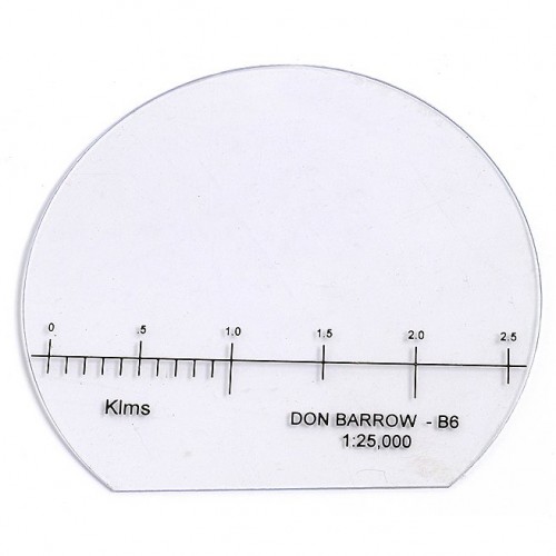 Baseplate 1:25000 Scale (Km) for Don Barrow Potti image #1