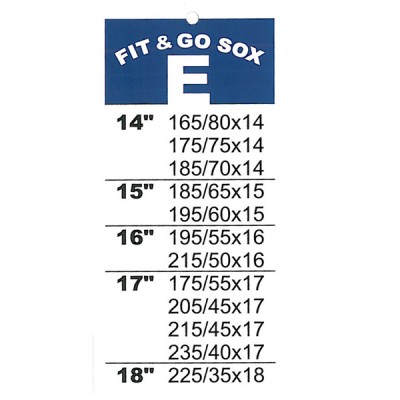 Sox Size Chart