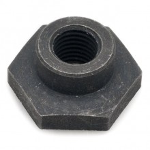 Nut (Black) M10 x 1.25 for Green and Red Zip Wheels
