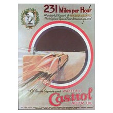 Castrol Poster 231 mph
