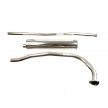 Complete Stainless Steel Exhaust System - MG TF
