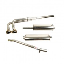 Complete Stainless Steel Exhaust System - MGB