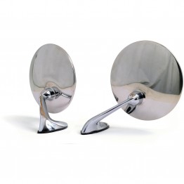 Pair of Wing Mirrors - Convex Glass