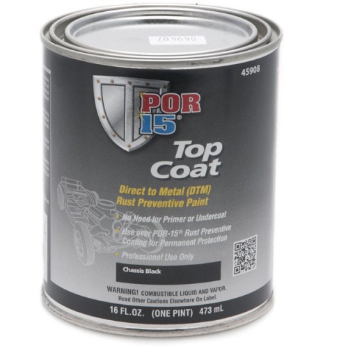 POR-15 Rust Preventative Paint - Grey - 0.473 litre