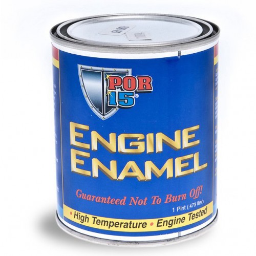 POR-15 Engine Enamel (Ford Red) 0.473 litre image #1