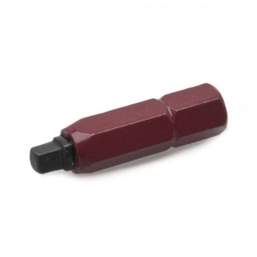 Robertson Driver Bit for No 4/5 Screws - 25mm long - Red image #1