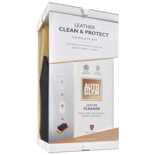 Autoglym Leather Clean & Protect - Complete Kit
