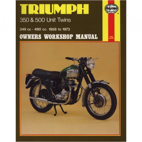 Triumph 350 & 500 Unit Twins Haynes Manual image #1
