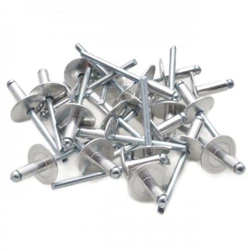 Alloy Pop Rivets with Large Flange 3/16" x 1/2"  - Packet of 25 image #1
