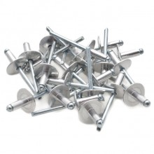 Alloy Pop Rivets with Large Flange 3/16 x 1/2 in