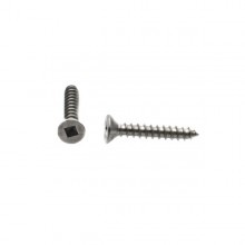 Robertson Screw No 4 Full Flat Countersunk Zinc - 25mm long. Sold as a packet of 200