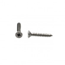 Robertson Screw No 4 Full Flat Countersunk S/S - 45mm long