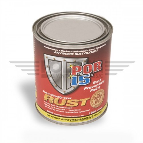 POR-15 Rust Preventative Paint - Grey - 0.946 litre image #1