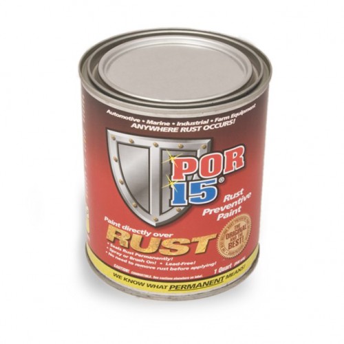 POR-15 Rust Preventative Paint - Black Semi Gloss - 0.946 litre image #1