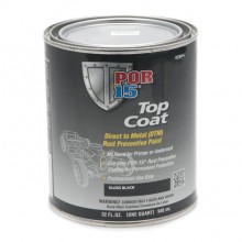POR-15 Top Coat - Gloss Black - 0.946 litre