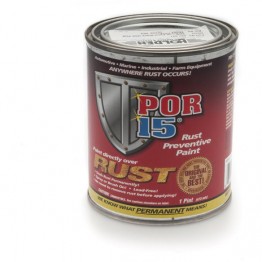 POR-15 Rust Preventative Paint - Black Gloss - 0.473 litre