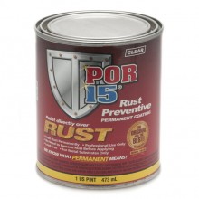 POR-15 Rust Preventative Paint - Clear - 0.473 litre