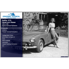 Original Technical Publications USB - Triumph Spitfire GT6 Herald &Vitesse 1959 to 1980